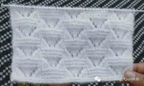 針織作品 36個(gè)簡單漂亮的針織針跡圖案,適合織服飾